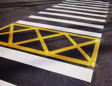 张家口张家口园区交通标线施工